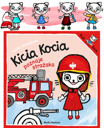 Media Rodzina Książeczka Kicia Kocia Poznaje Strażaka