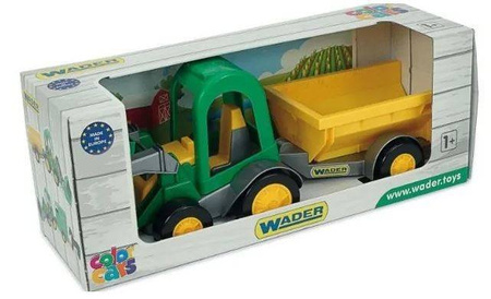 Wader Farmer Traktor z Przyczepą