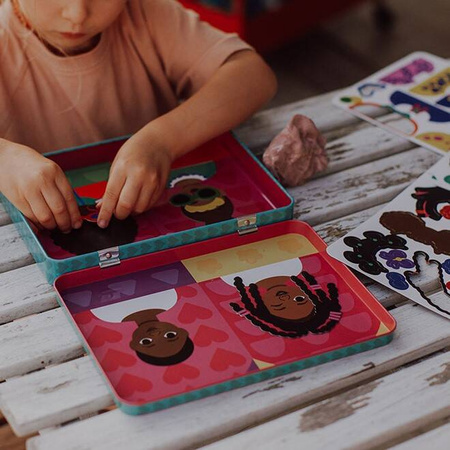 Mudpuppy Magnetyczne postacie Moje włosy, moja korona 4+