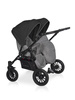 Riko Basic Saxo Wózek Bliźniaczy Głęboko-Spacerowy 04 Onyx
