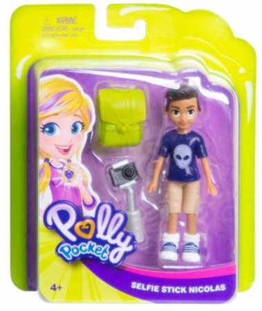 Polly Pocket lalka + akcesoria FTP67 FTP72