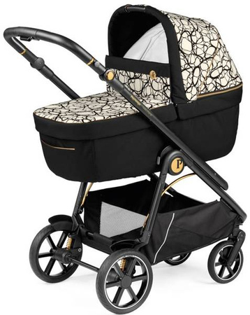 PegPerego Veloce Wózek Głęboko-Spacerowy Graphic Gold