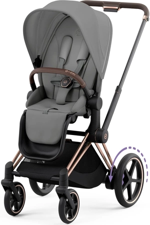 Cybex e-Priam 4.0 Wózek Spacerowy Mirage Grey