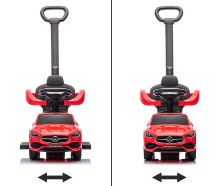 Milly Mally Jeździk z Rączką Mercedes C-Class Red