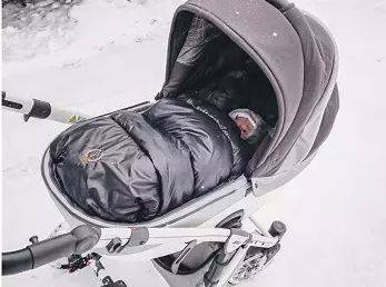 Yosoy Śpiwór Do Wózka Scandi Grafitowy