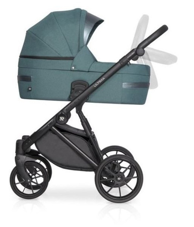 Riko Ultima Wózek Głęboko-Spacerowy 2w1 Anthracite