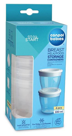 Canpol Pojemniki do przechowywania pokarmu 12/204