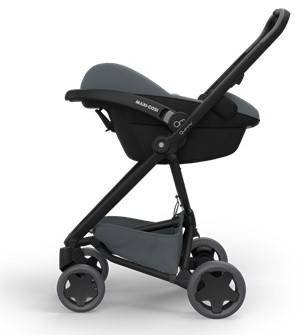 Quinny Zapp Flex Plus Wózek Spacerowy Black on Black