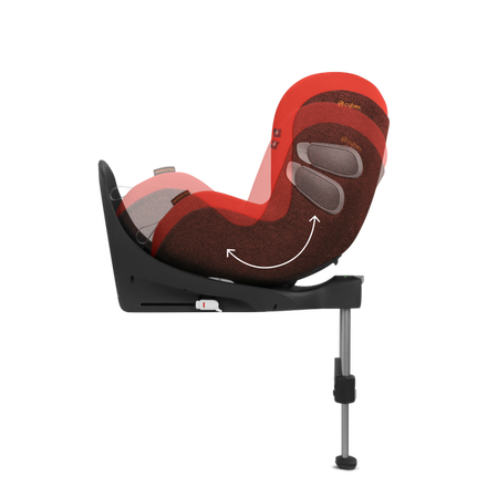 Cybex Sirona Z I-Size + Baza Z-fix Fotelik Samochodowy 0-18kg Passion Pink Plus