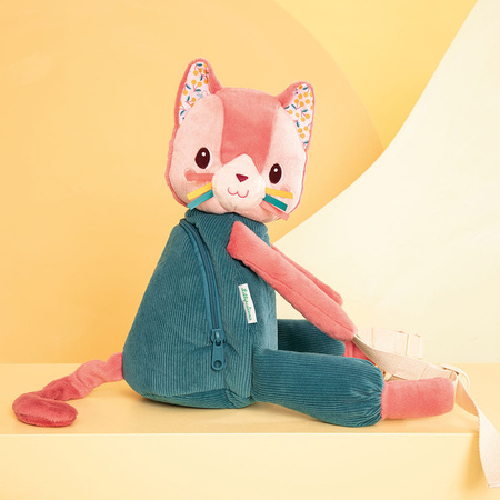 Lilliputiens Miękki plecak przytulanka Kotka Jeanne