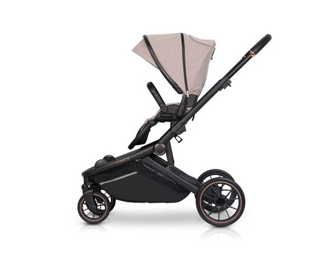 Cavoe Avec 2024 Wózek Spacerowy Bliźniaczy Taupe