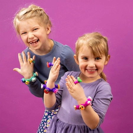 Fat Brain Toy Plip Charms Biżuteria Zestaw Fioletowy