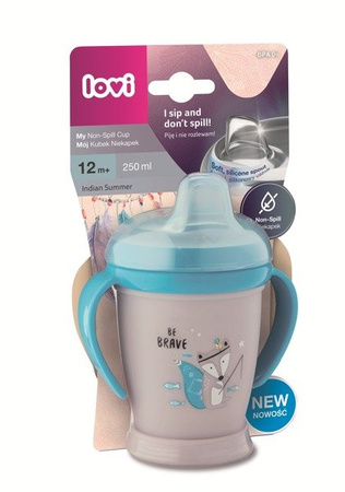 Lovi Sippy Master Indian Summer Boy Mój Kubek Niekapek 250ml niebieski