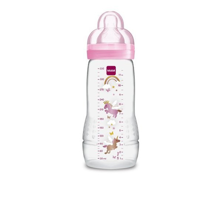 MAM-butelka 330ml BABY BOTTLE Fairy Tale Niebieska