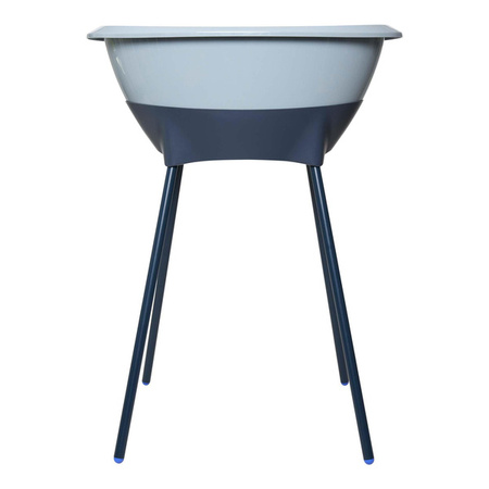 Luma Zestaw Kąpielowy 8 Elementów Wanienka i Akcesoria Iron Blue