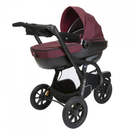 Chicco Trio Activ3 Wózek Wielofunkcyjny 3w1 Burgundy