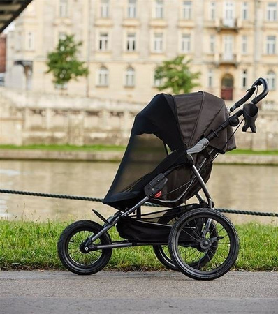 X-Lander X-Run Wózek Spacerowy Carbon Black