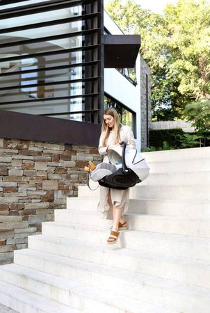 Joie Signature I-Level Recline 0-13kg Carbon + Joie i-Base Encore Baza Obrotowa Do Fotelików Samochodowych