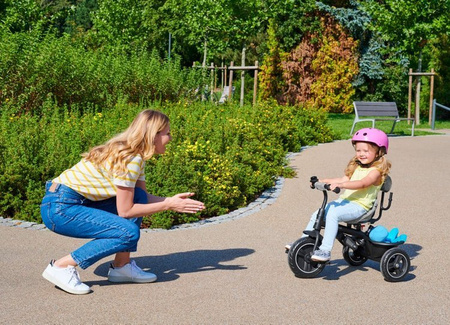 Kinderkraft Freeway Rowerek Trzykołowy 3w1 Pink