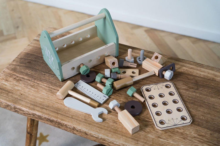 Dantoy Drewniana skrzynka z narzędziami pol_pl_Dantoy-Drewniana-gitara-dla-dzieci-113166_4