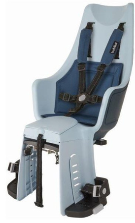 Bobike Fotelik Rowerowy Exclusive Maxi Plus na Bagażnik Denim Deluxe