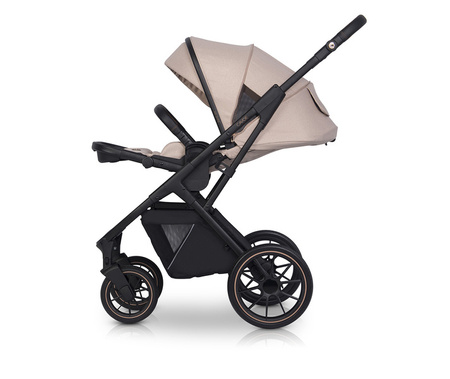 Cavoe Axo Shine Wózek Głęboko-Spacerowy Flamingo