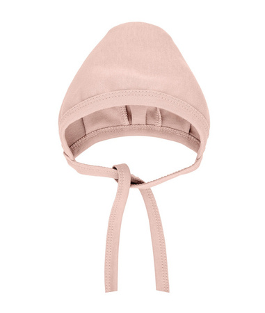 Poofi Czapka Wiązana Rozmiar 56 0-2m Pudrowy