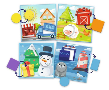 Trefl Kolory i Kształty/ABC Malucha Gra Edukacyjna