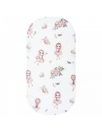 Bonjour Cherie Bambusowe Prześcieradło do Gondoli i Kosza Mojżesza 35x75cm Wróżki