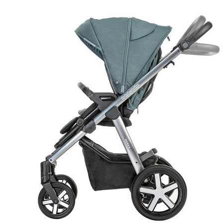 Baby Design Husky 2022 Wózek Głęboko-Spacerowy 107 Silver Grey Koła Pompowane
