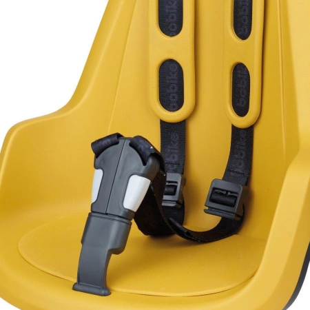 Bobike ONE mini New Fotelik Rowerowy na Kierownice Mighty Mustard