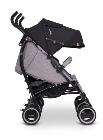 Easy Go Duo Comfort Wózek Spacerowy Bliźniaczy Denim 03