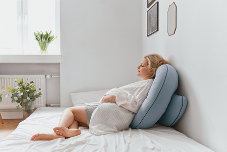 Poofi Poduszka Ciążowa Organic Lawenda