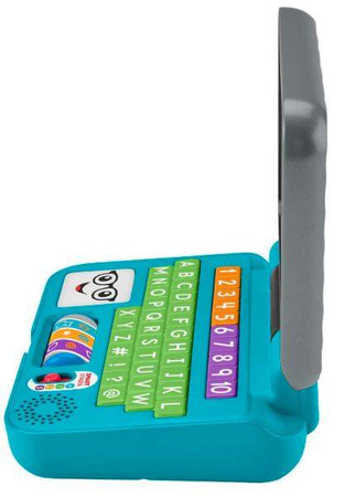 Fisher Price Ucz Się i Śmiej Edukacyjny Laptop Malucha "Porozmawiajmy HHX33