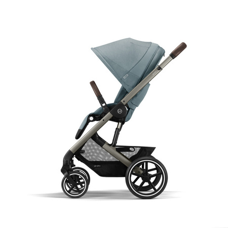 Cybex Balios S Lux Wózek Głęboko-Spacerowy Sky Blue 2023 Rama Taupe
