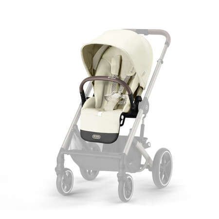 Cybex Balios S Lux Wózek Głęboko-Spacerowy Seashell Beige 2023 Rama Taupe