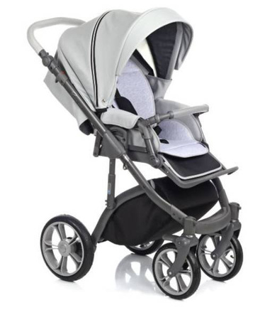 Roan Bass Soft Wózek Głęboko-spacerowy 2w1 Beige Dots