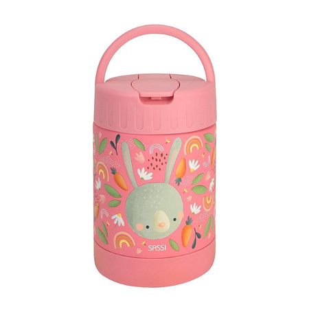 Sassi Termos obiadowy dla dzieci 350ml Królik