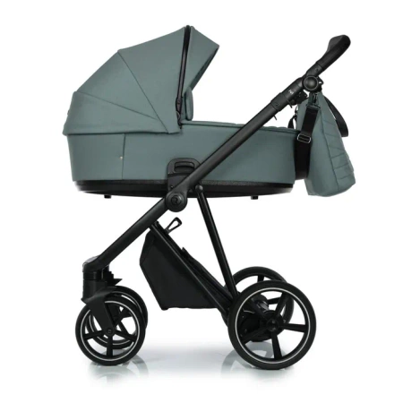 Roan Ivi 2.0 Wóżek Głęboko-Spacerowy Rama Black Pine Green