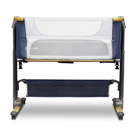 Lionelo Łóżeczko 3 w 1 Timon + Materac Navy Blue