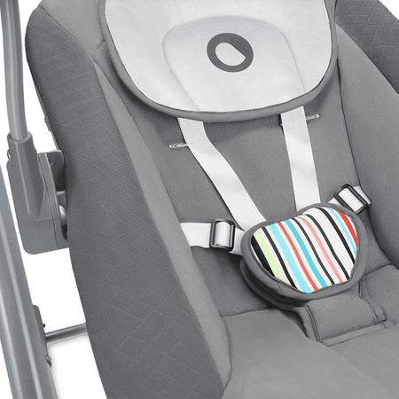 Lionelo Otto Huśtawka Bujaczek Leżaczek Grey Concrete