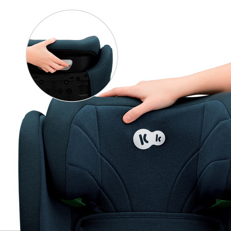 Kinderkraft Junior Fix 2 I-Size Fotelik Samochodowy 15-36kg 100-150cm Harbour Blue