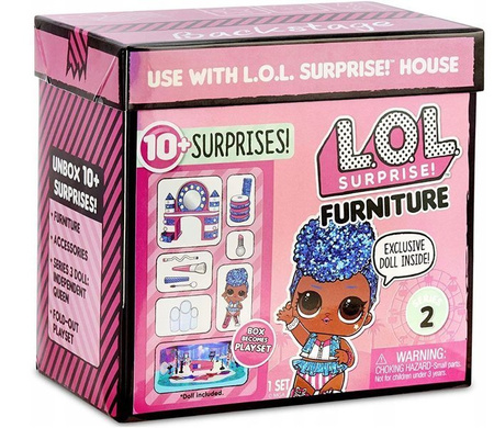 M.G.A. Entertainment L. O. L. Lol Surpise Mebelki z Lalką GARDEROBA