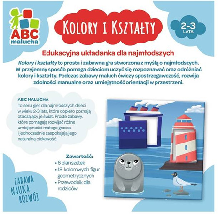 Trefl Kolory i Kształty/ABC Malucha Gra Edukacyjna