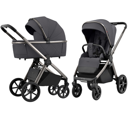 Carrello Omega CRL-6530 Wózek Głęboko-Spacerowy Excellent Grey