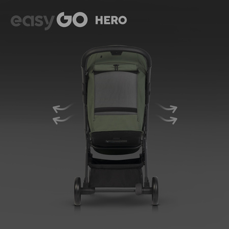 Easy Go Hero Wózek Spacerowy Jungle Green