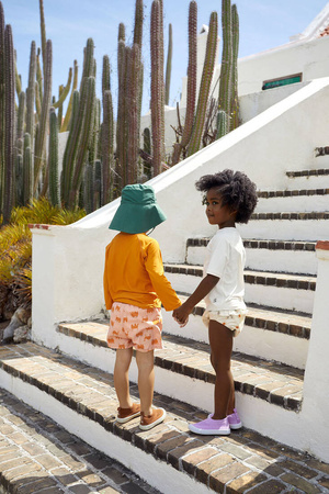 Lassig Ultrawygodne elastyczne trampki dziecięce z antypoślizgową podeszwą Splash & Fun lilac, rozm. 23