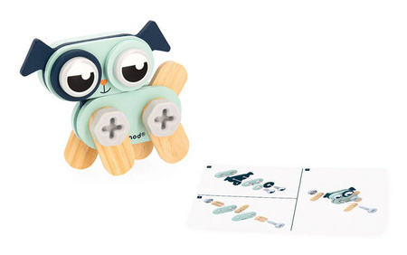 Janod Drewniane zwierzątka do składania Brico'Kids 3+