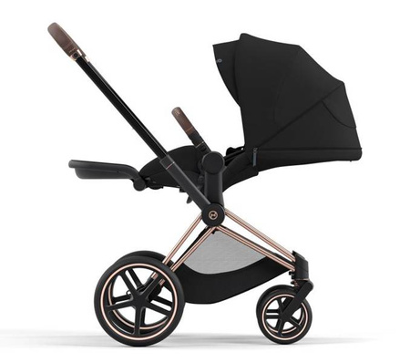 Cybex Priam 4.0 Wózek Głęboko-Spacerowy + Fotelik Samochodowy Cloud T 0-13kg Deep Black