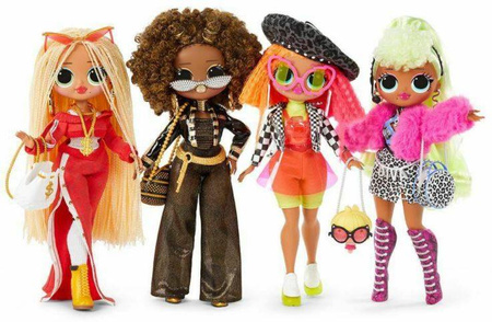 L.O.L lol Surprise OMG Lalki 4pack Royal Bee Neonlicious Lady Diva Swag